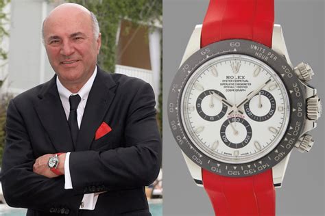 why does kevin o'leary wear a watch on each wrist|kevin o'leary blue dial watch.